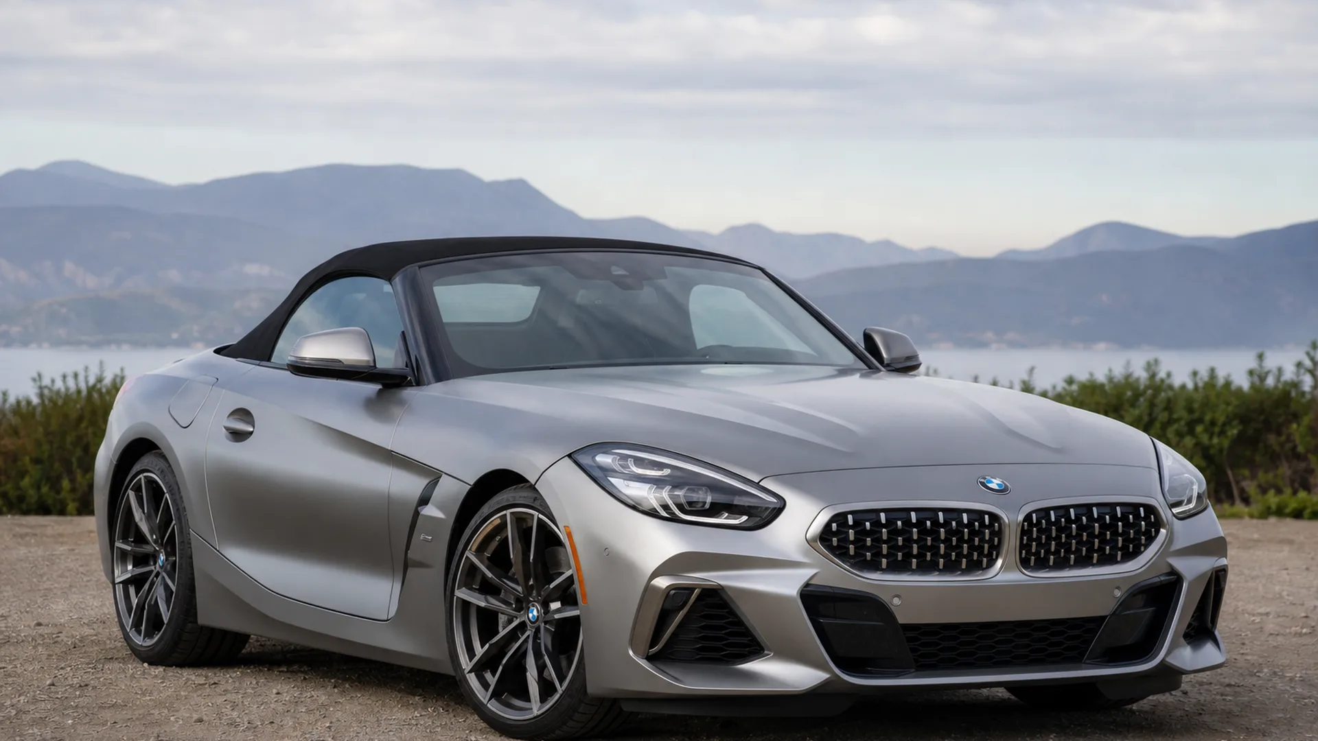 A BMW Z4 parked outdoors.