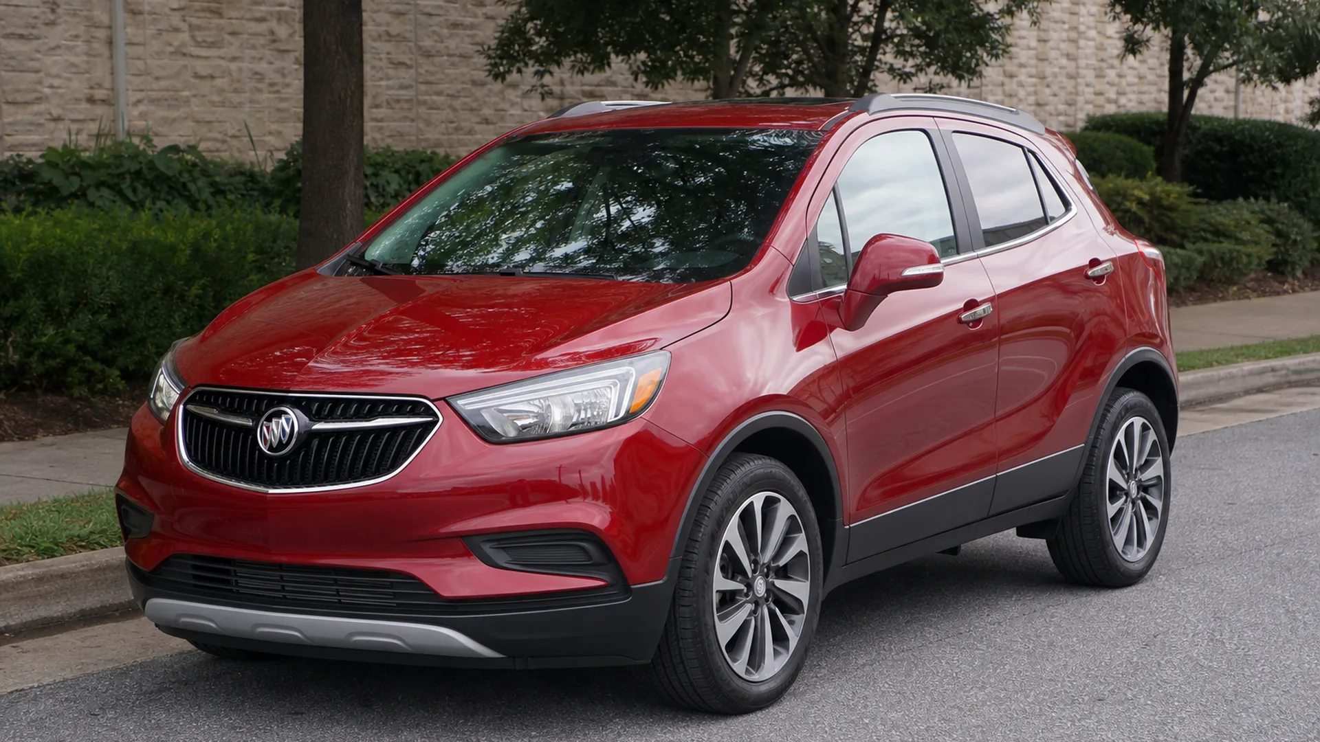 A Buick Encore parked outdoors.
