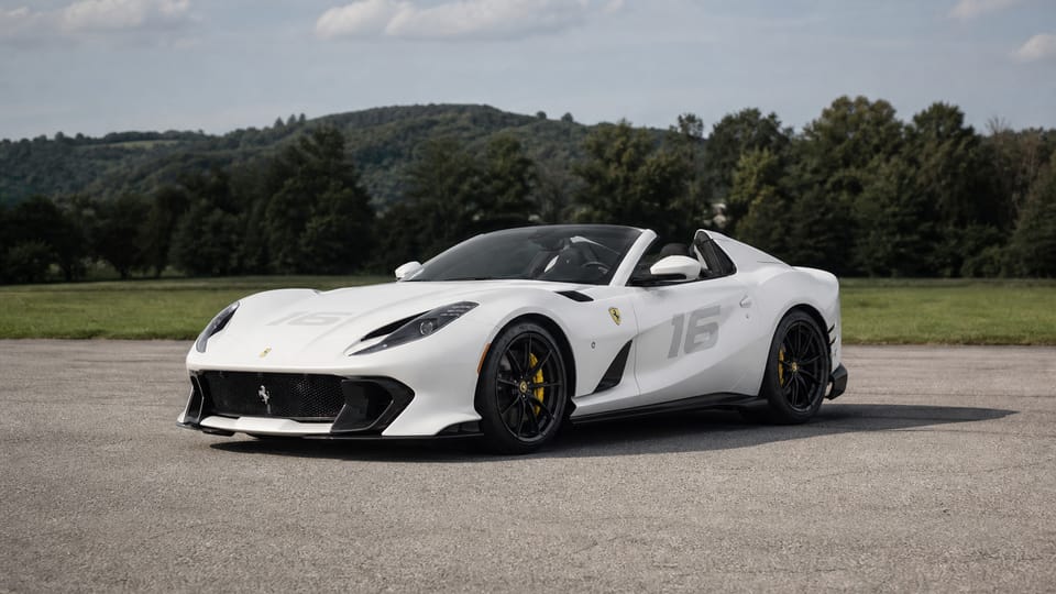 Ferrari 812 Competizione Aperta