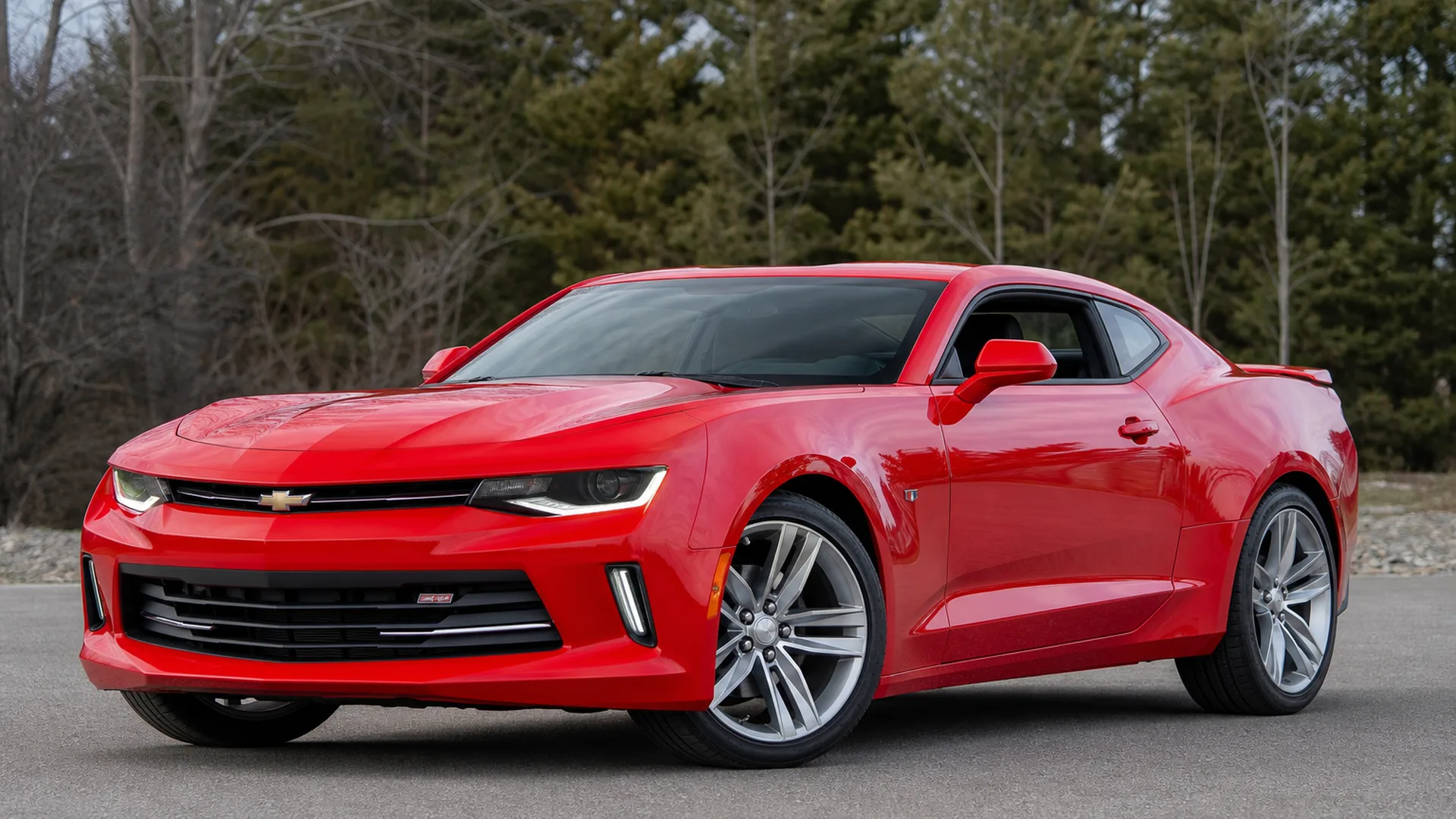A Chevrolet Camaro parked outdoors.