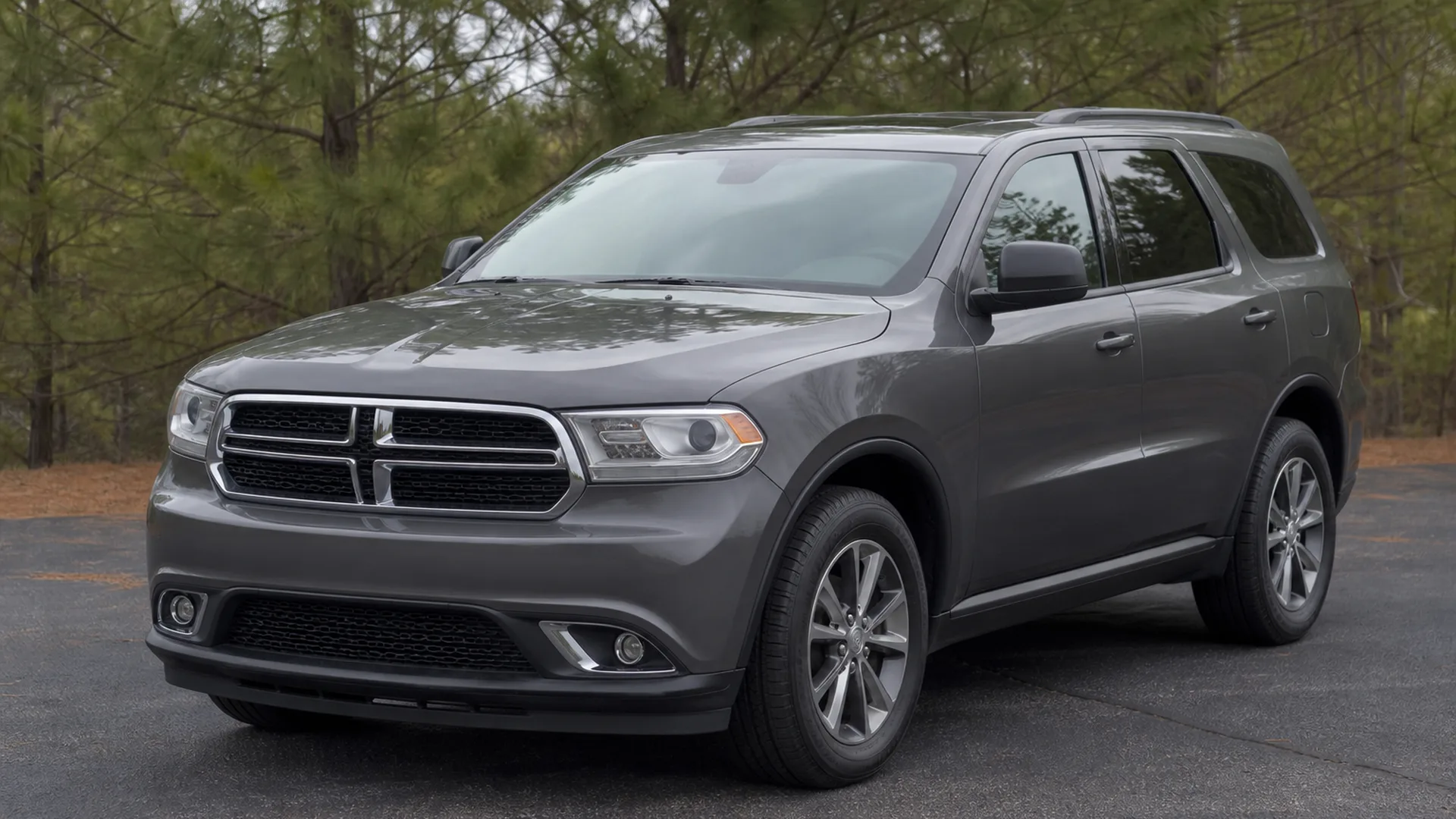 A Dodge Durango parked outdoors.