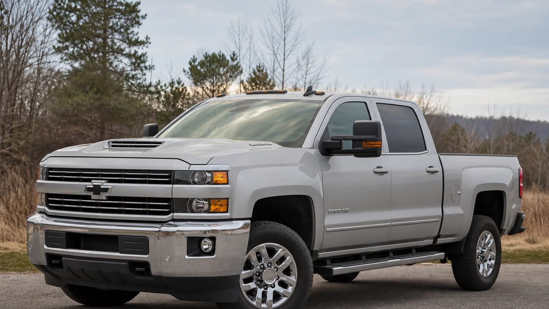 A Duramax parked outdoors.