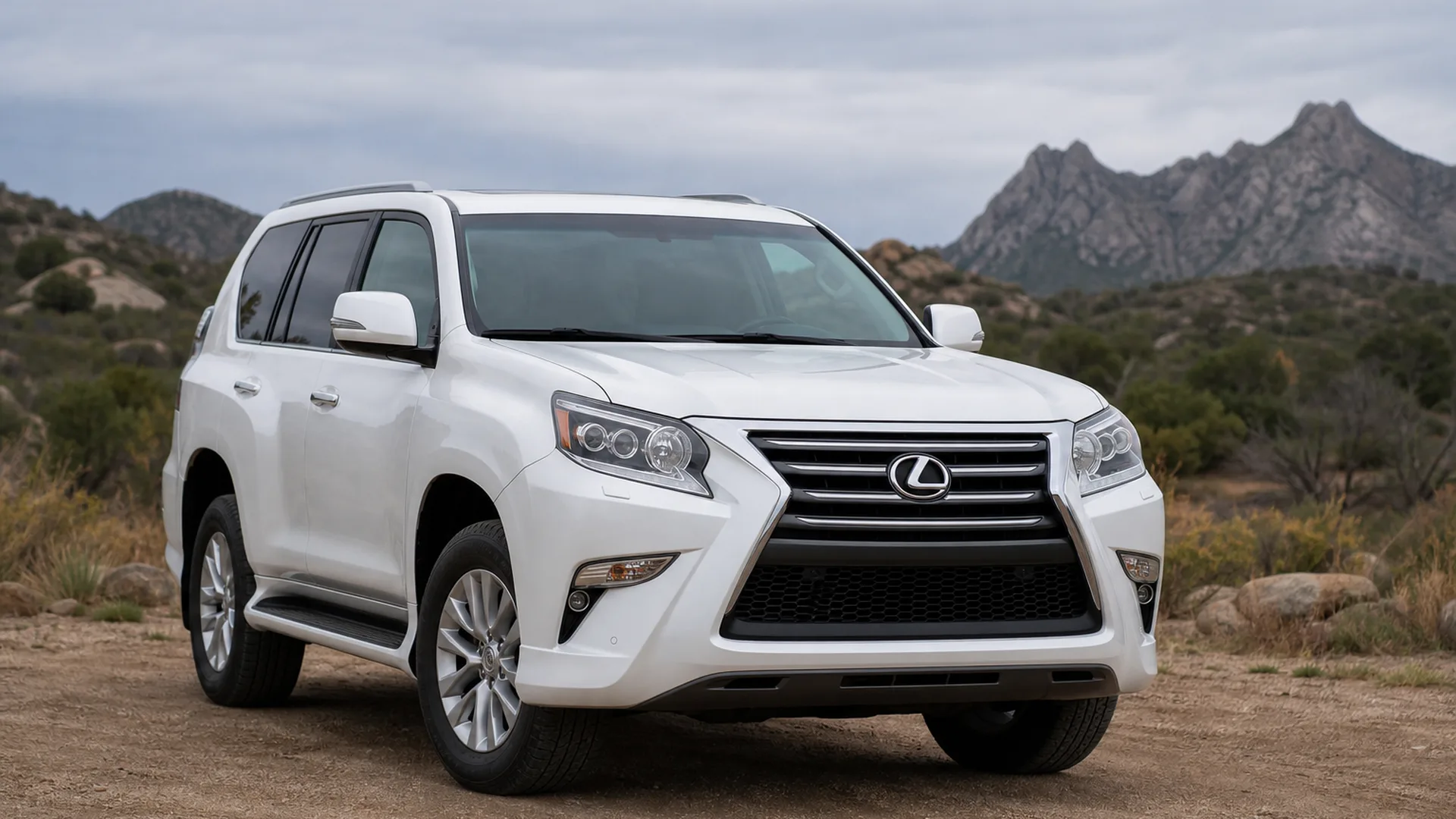 A Lexus GX 460 parked outdoors.
