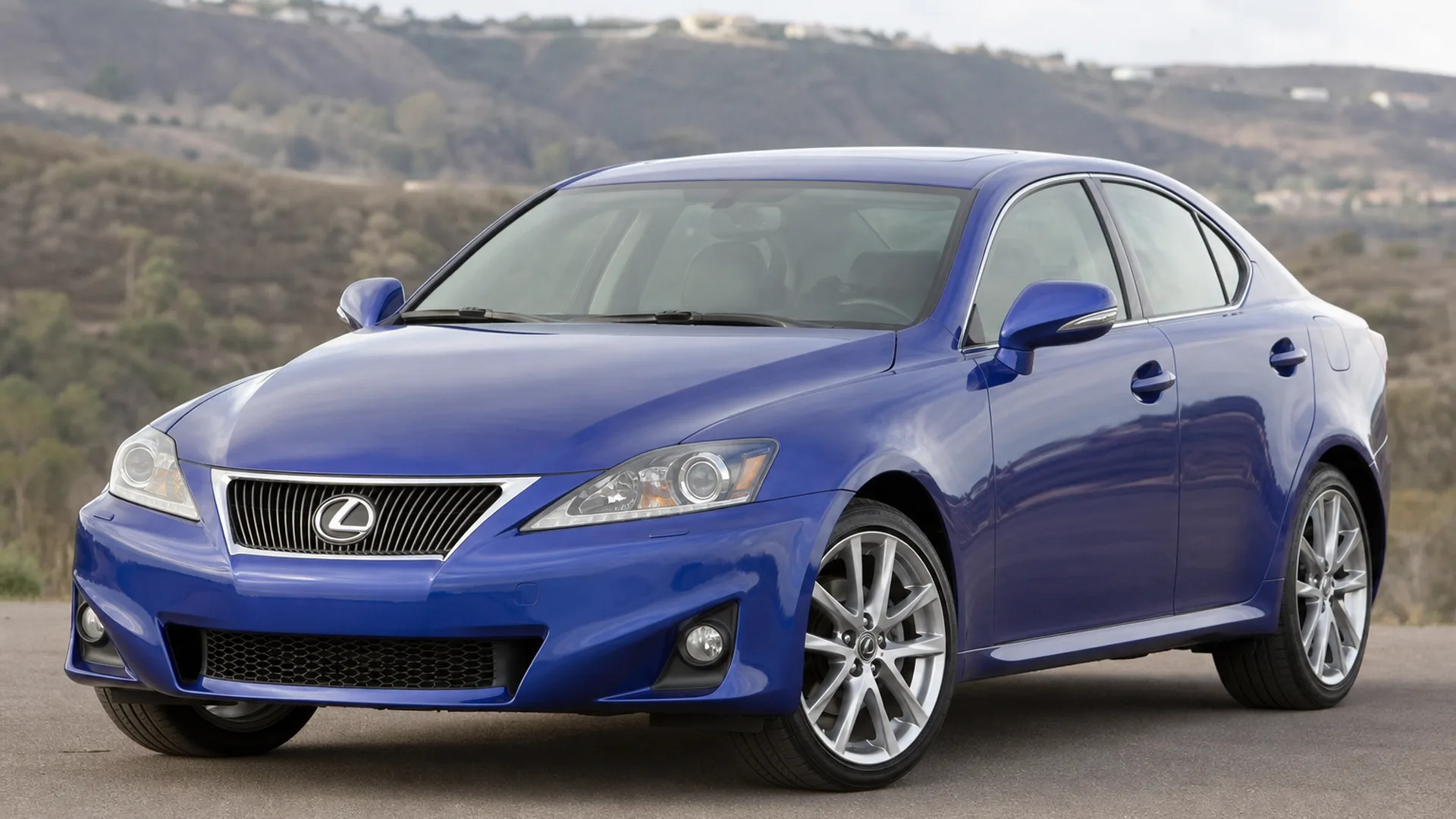 A Lexus IS 250 parked outdoors.