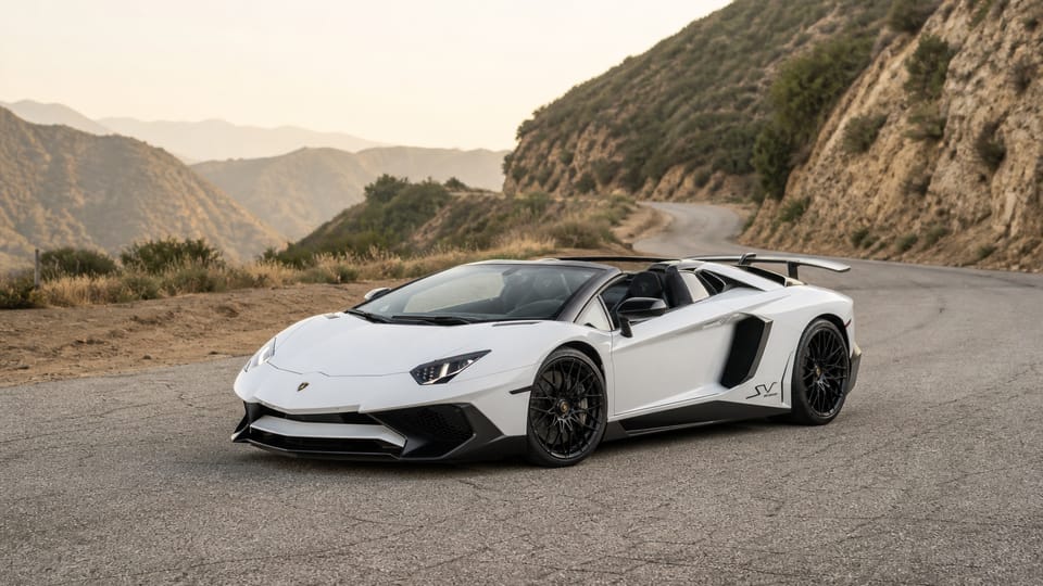 Lamborghini Aventador LP750-4 SV Roadster