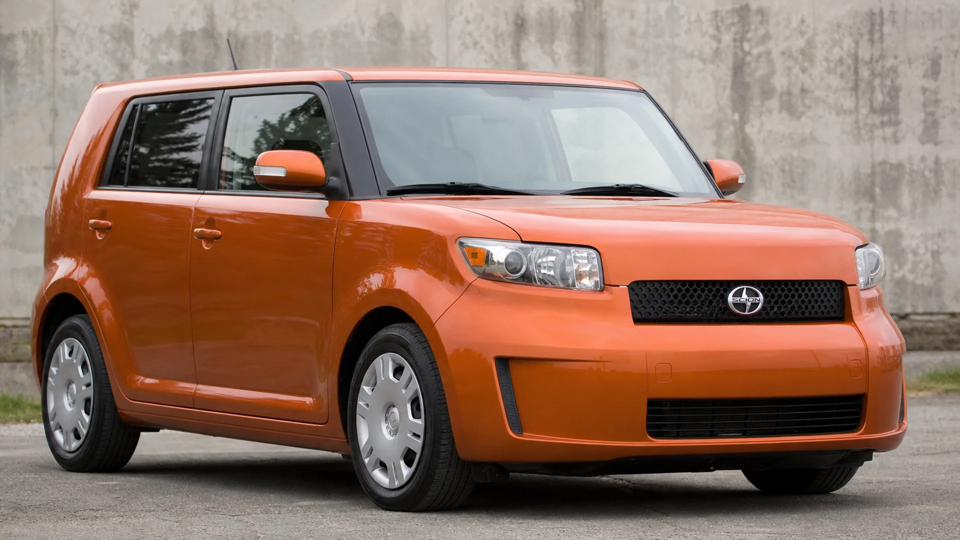 A Scion XB parked outdoors.