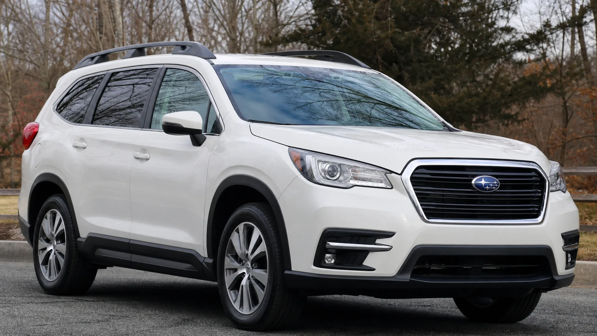 A Subaru Ascent parked outdoors.
