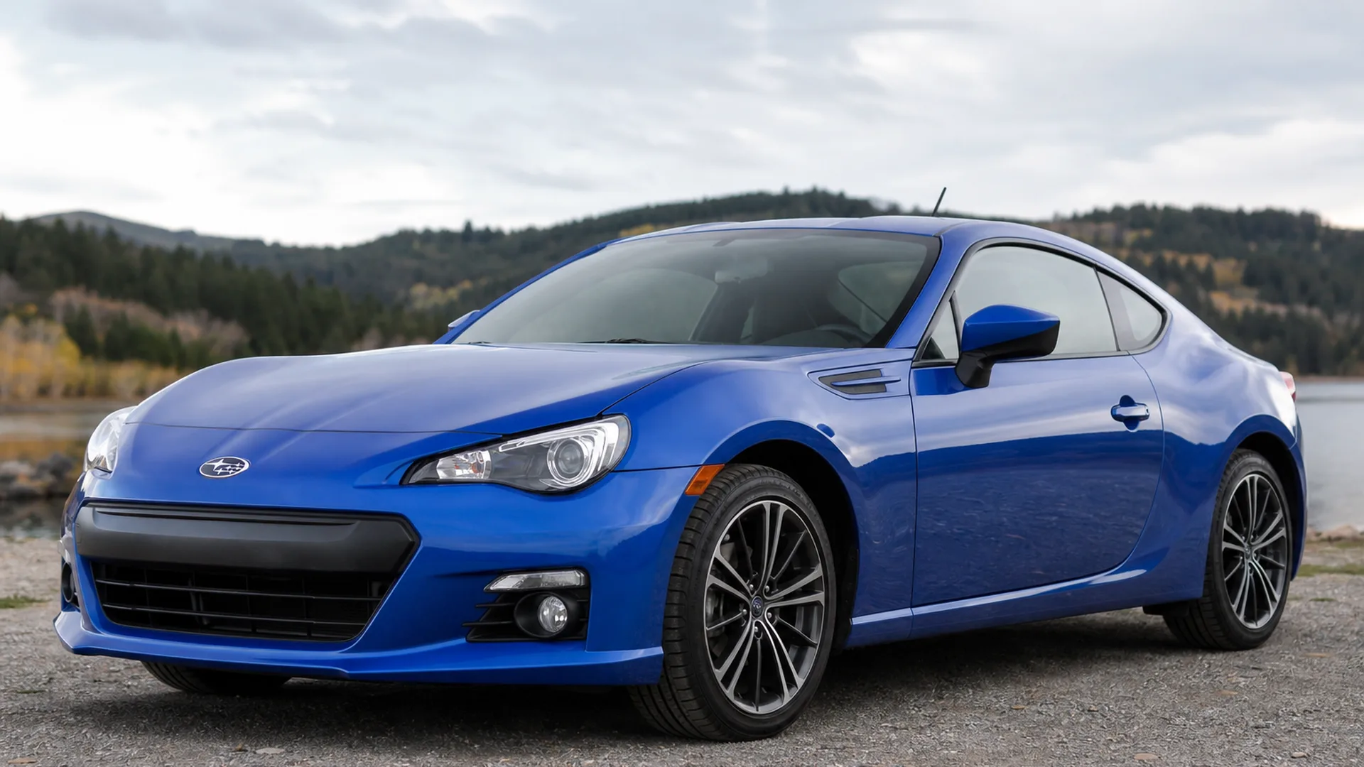 A Subaru BRZ parked outdoors.