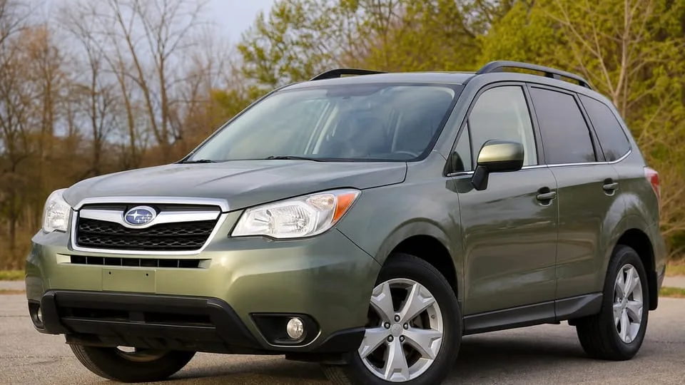 A Subaru Forester parked outdoors.