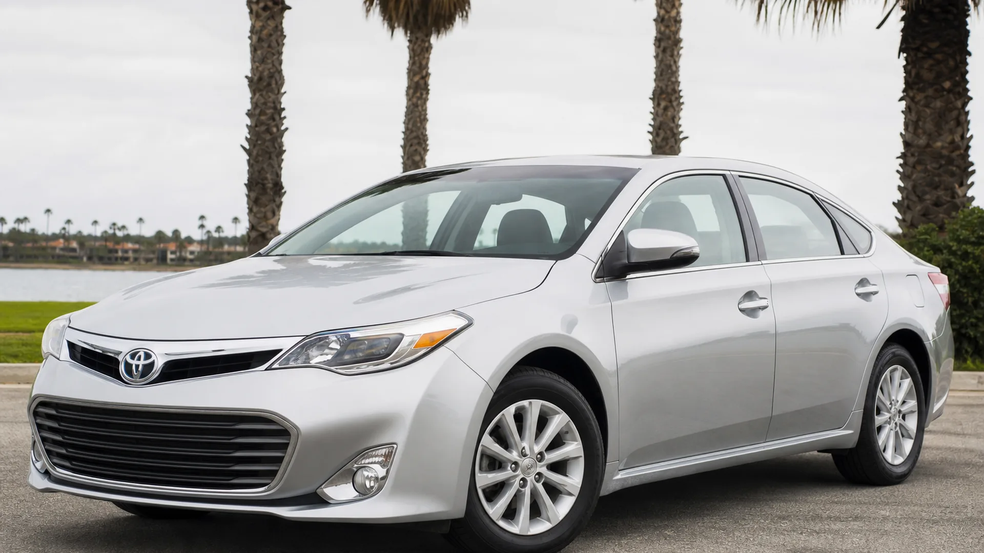 A Toyota Avalon parked outdoors.